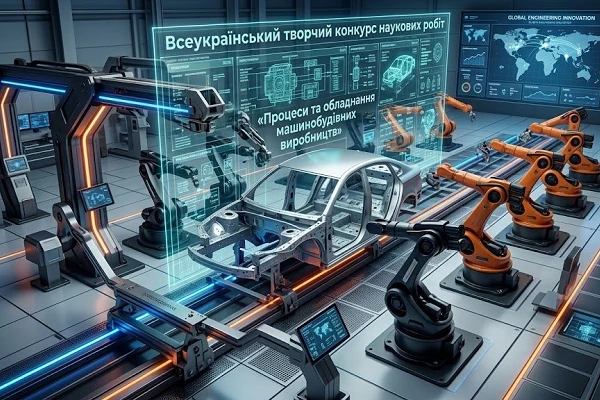 III Всеукраїнський творчий конкурс наукових робіт «Процеси та обладнання машинобудівних виробництв»